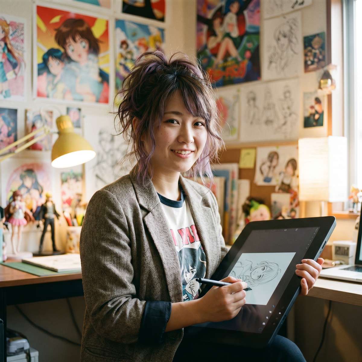 呦呦视频动漫画师林雪